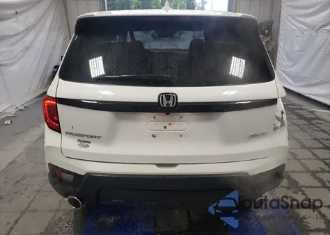 2024 Honda Passport Exl из США, поврежденный, VIN 5FNYF8H54RB020153
